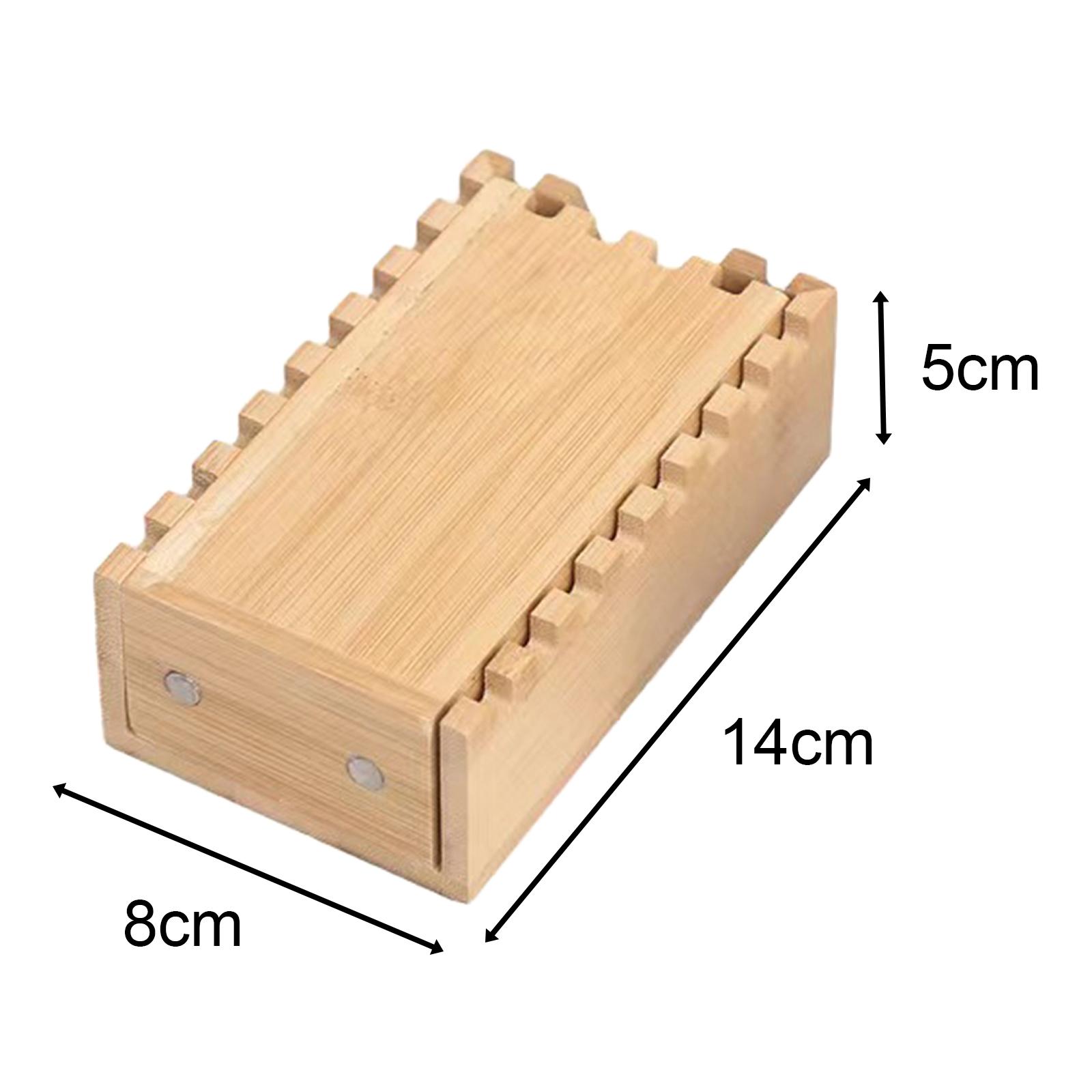 Dice Tower Wooden - Collapsible Wood Dice Tower with Storage