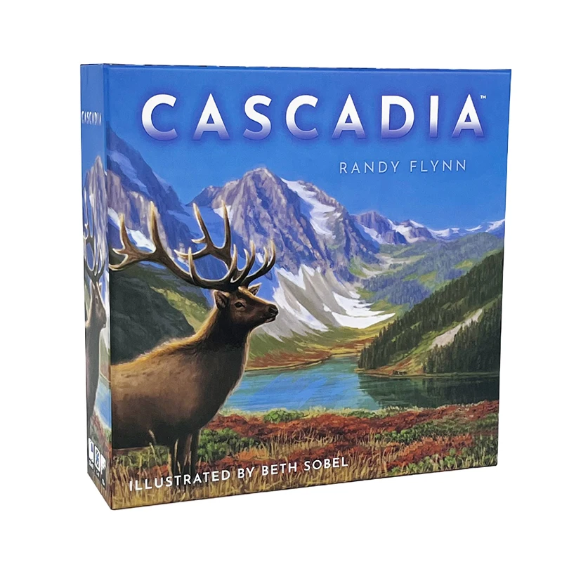 Board Game Love Letter - Cascadia Board Game LANDMARKS English Chessboard