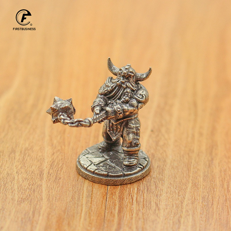 Vintage White Brass Miniature  - Miniature Painting Set recension och pris