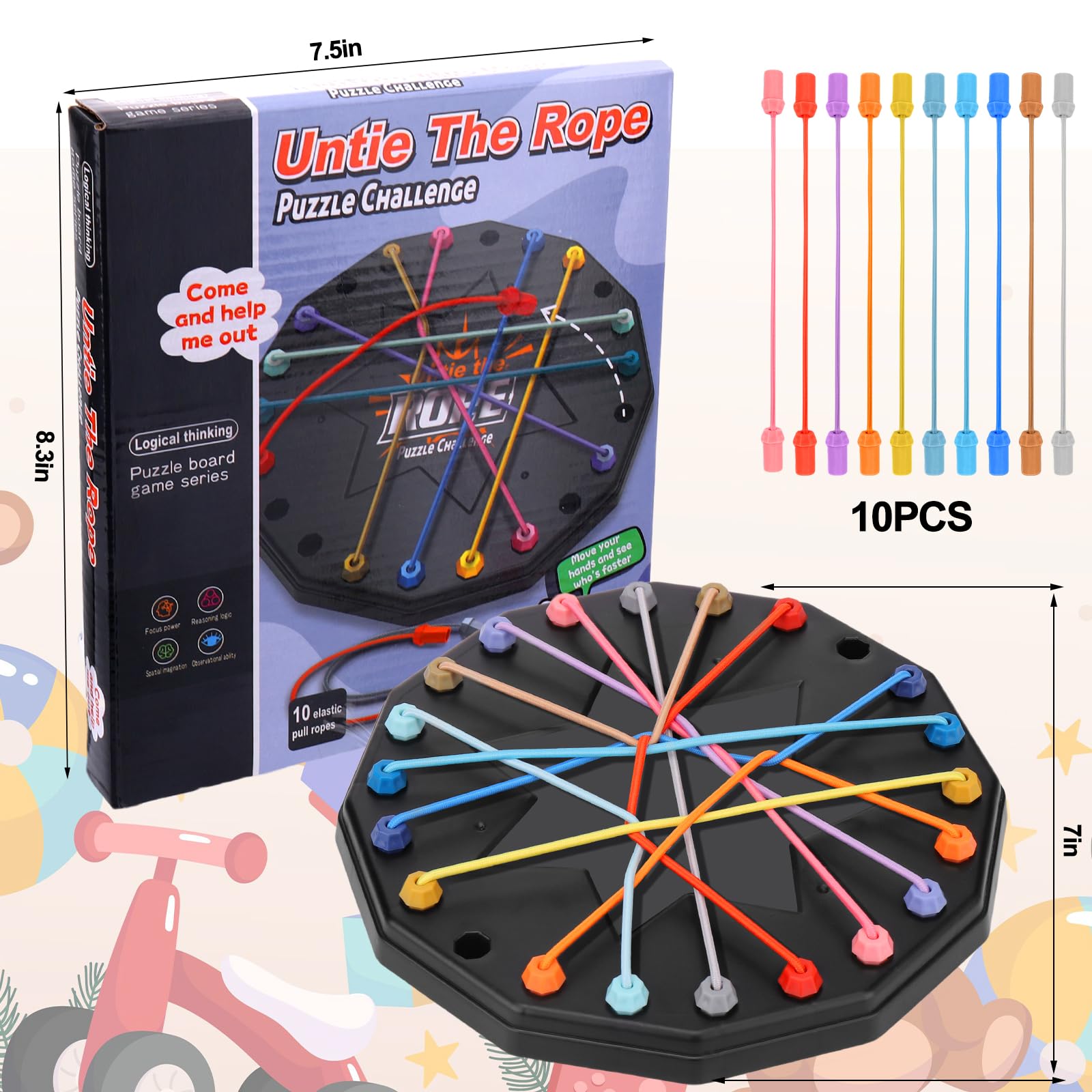 Kids Untie The Rope Board Game - Board Game Ranking recension och pris