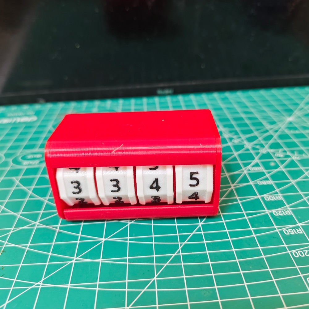 4 Digit Score Counter Board Ga - Board Game Ranking recension och pris
