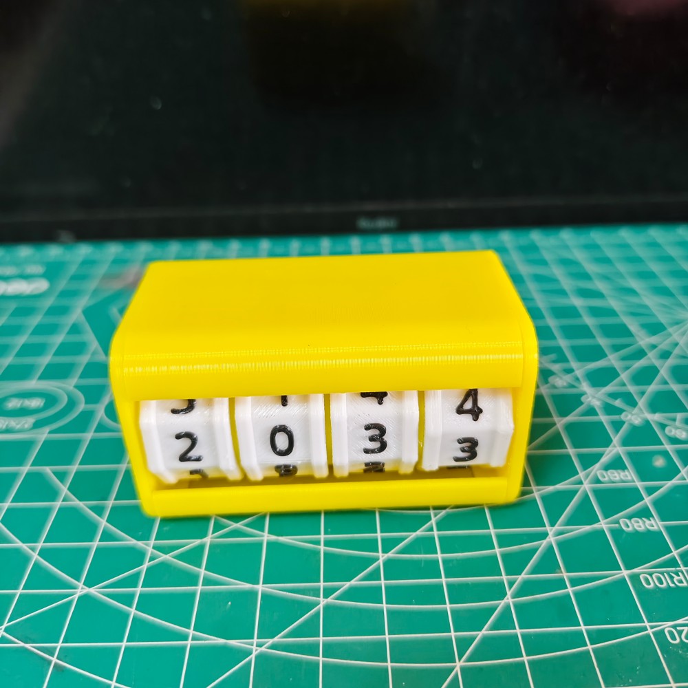 4 Digit Score Counter Board Ga - Board Game Ranking recension och pris
