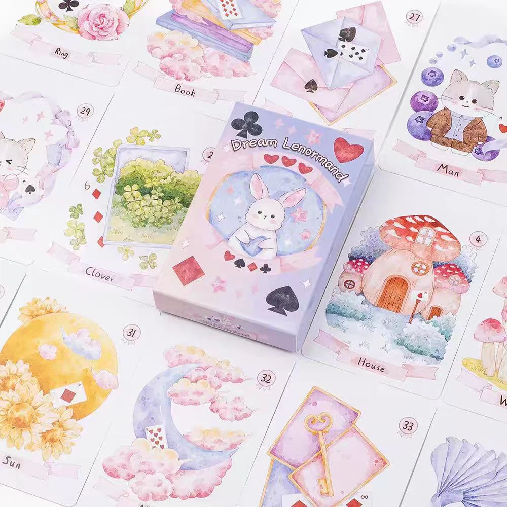 Dream Lenormand Oracle Cards 4 - Board Game Life recension och pris