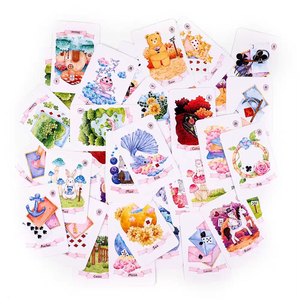 Dream Lenormand Oracle Cards 4 - Board Game Life recension och pris