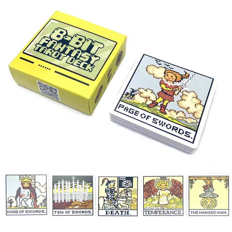 8 Bit Fantasy Tarot Deck Card  - Board Game Life recension och pris