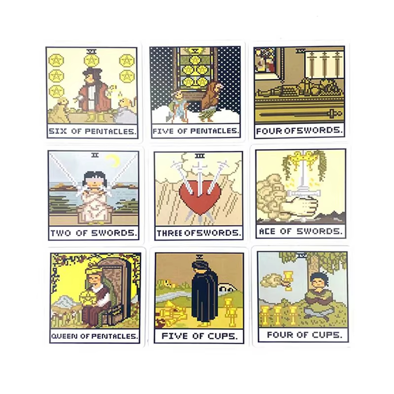 8 Bit Fantasy Tarot Deck Card  - Board Game Life recension och pris