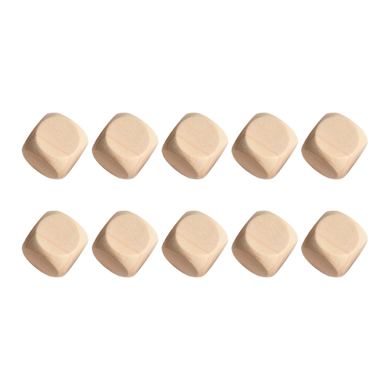10pcs Blank Wooden Dice Natura - Dice Tower Wooden recension och pris