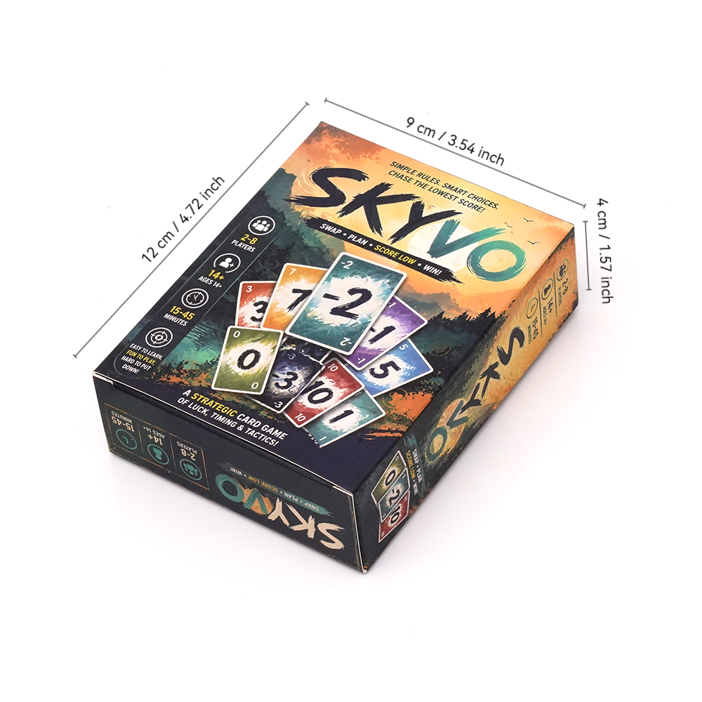 Strategic Number Matching Card - Cooperative Card Game recension och pris