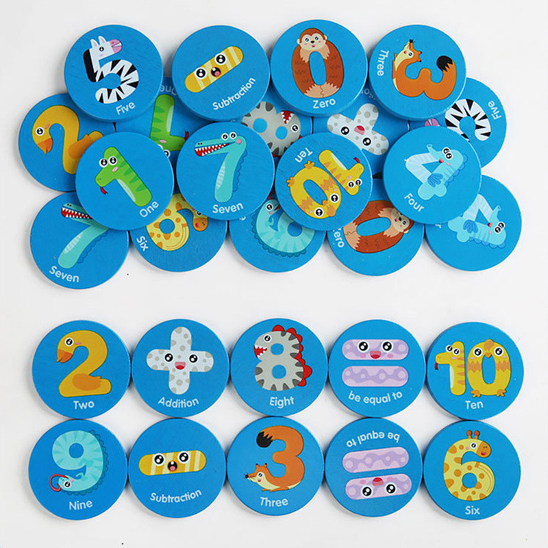 Kids Educational Wooden Memory - Board Game Life recension och pris