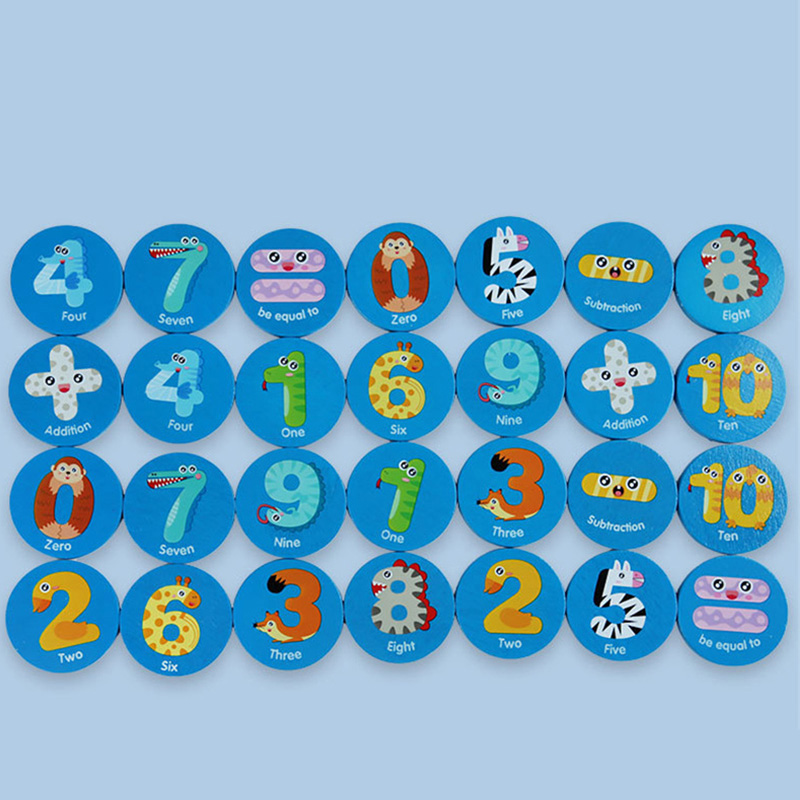 Kids Educational Wooden Memory - Board Game Life recension och pris