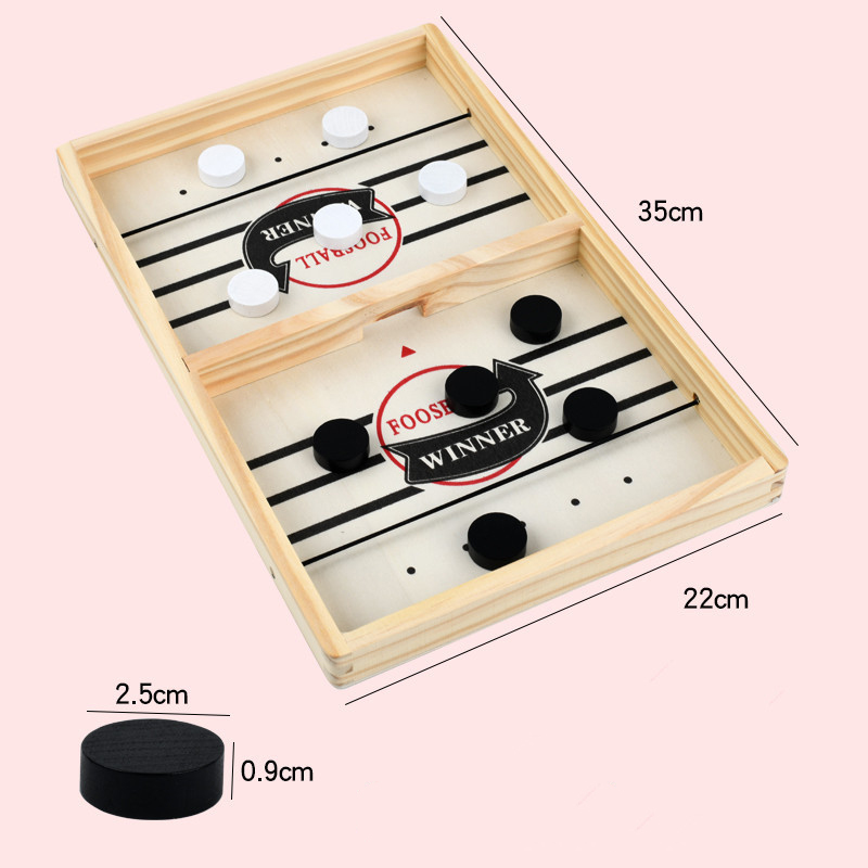 Table Hockey Paced Sling Puck  - Board Game Quick recension och pris