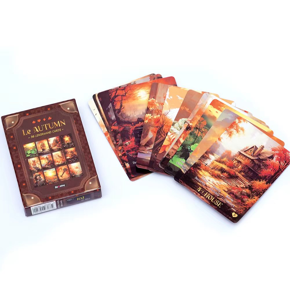Lenormand Tarot Deck Le Autumn - Board Game Life recension och pris