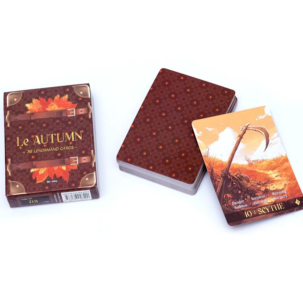 Lenormand Tarot Deck Le Autumn - Board Game Life recension och pris