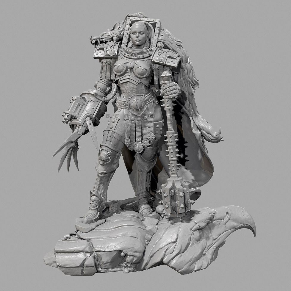 50mm 75mm 90mm Female General  - Miniature Painting Set recension och pris