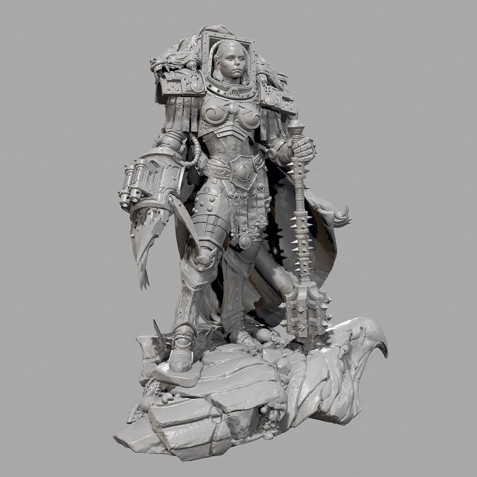50mm 75mm 90mm Female General  - Miniature Painting Set recension och pris