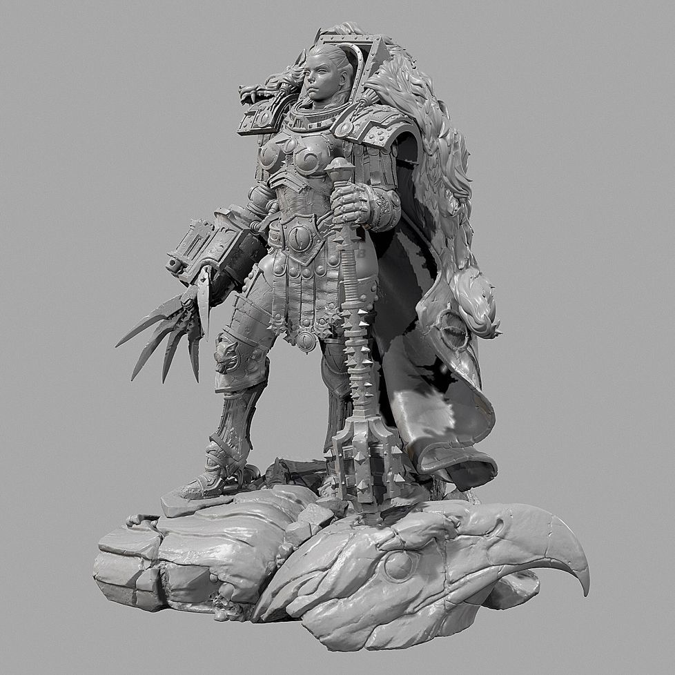 50mm 75mm 90mm Female General  - Miniature Painting Set recension och pris