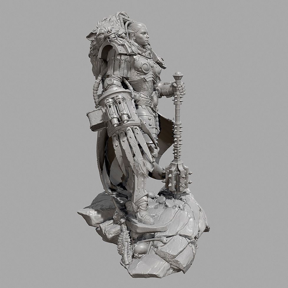50mm 75mm 90mm Female General  - Miniature Painting Set recension och pris