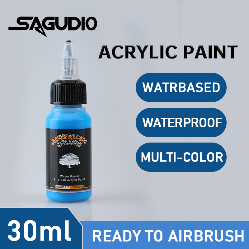 SAGUD Airbrush Paint Ready to  - Miniature Painting Set recension och pris