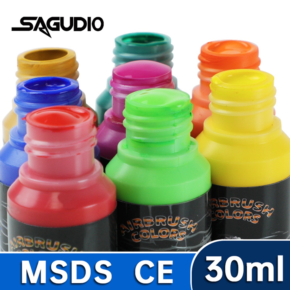 SAGUD Airbrush Paint Ready to  - Miniature Painting Set recension och pris
