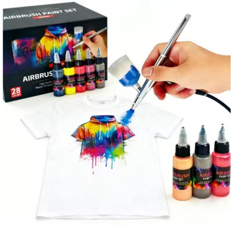 12/28 Color Water Based Airbru - Miniature Painting Set recension och pris