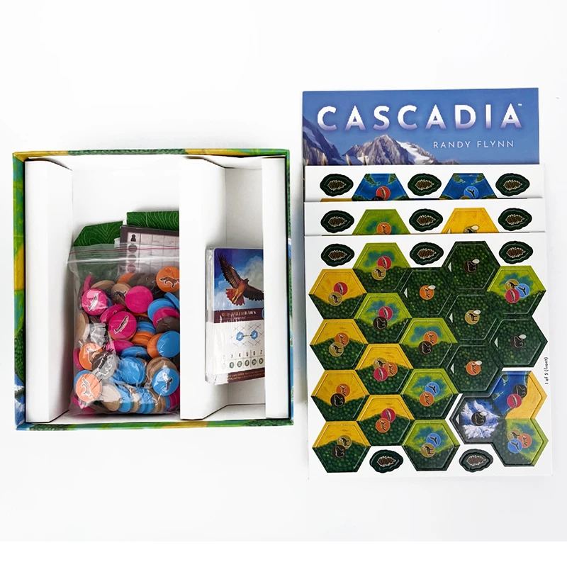 Cascadia Board Game LANDMARKS  - Board Game Love Letter recension och pris