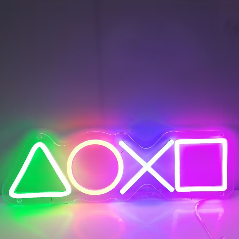 LED Neon Sign Lights Creative  - Board Game Store recension och pris