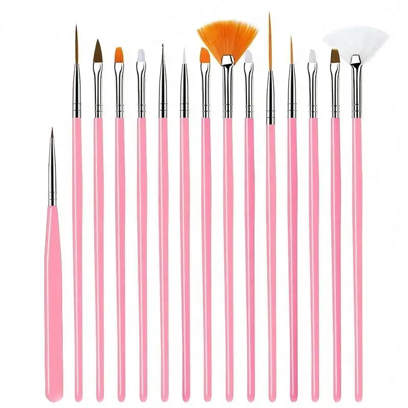 15pcs Fine Detail Paint Brush  - Miniature Painting Set recension och pris