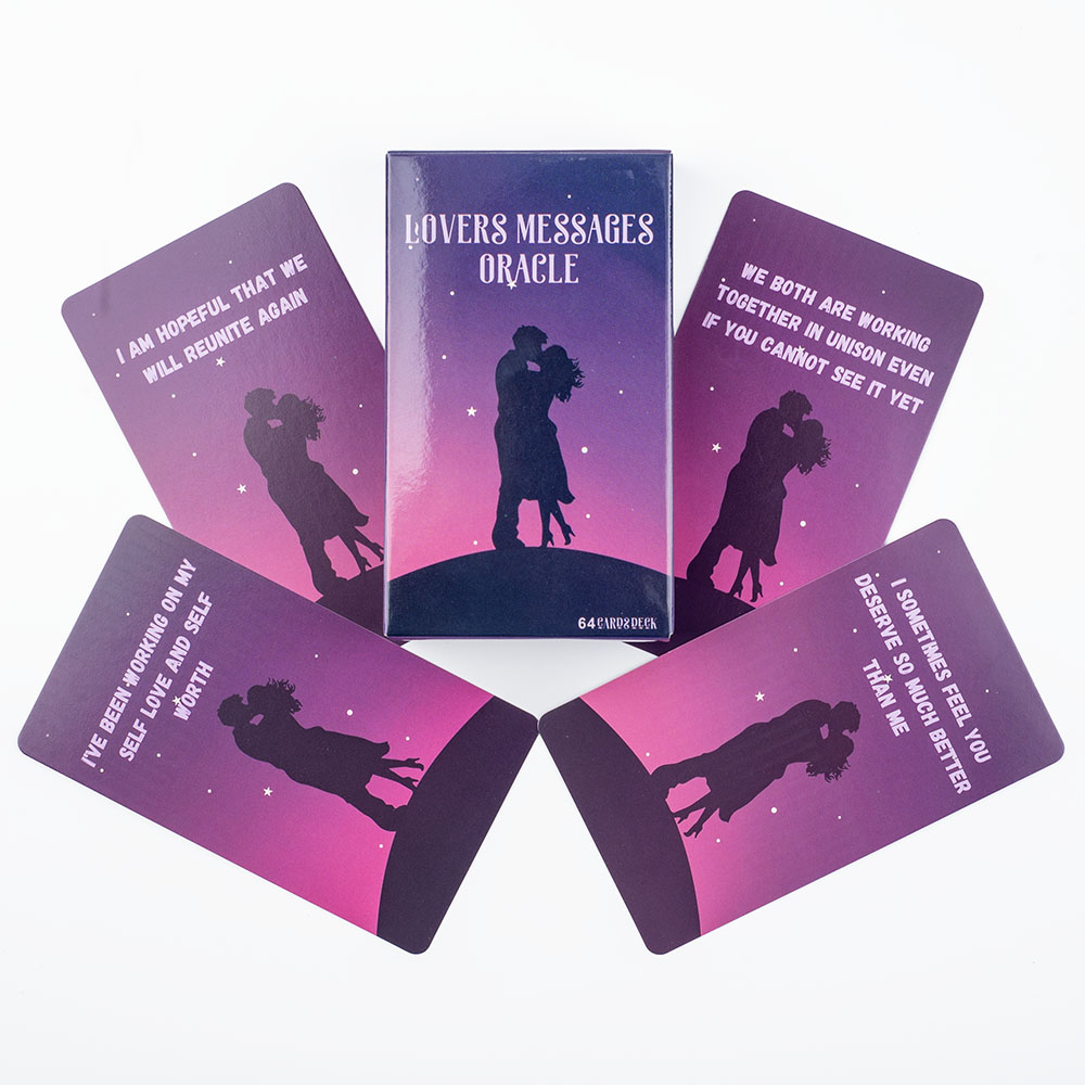 64Cards Lover Messages Oracle  - Board Game Life recension och pris