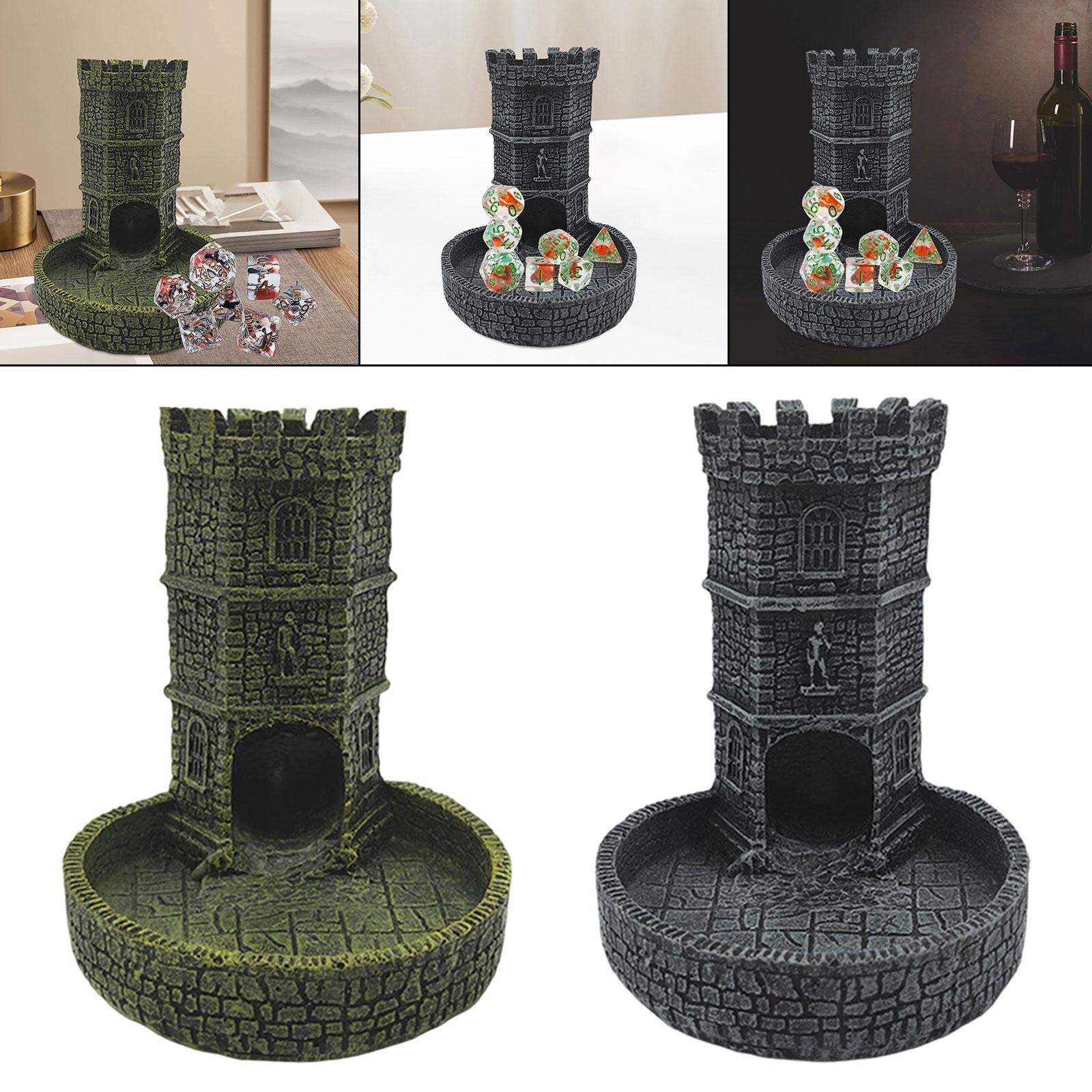 Castle Dice Tower Tabletop Rol - Dice Tower Wooden recension och pris