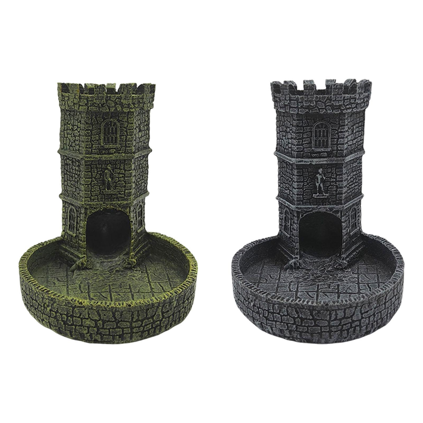 Castle Dice Tower Tabletop Rol - Dice Tower Wooden recension och pris