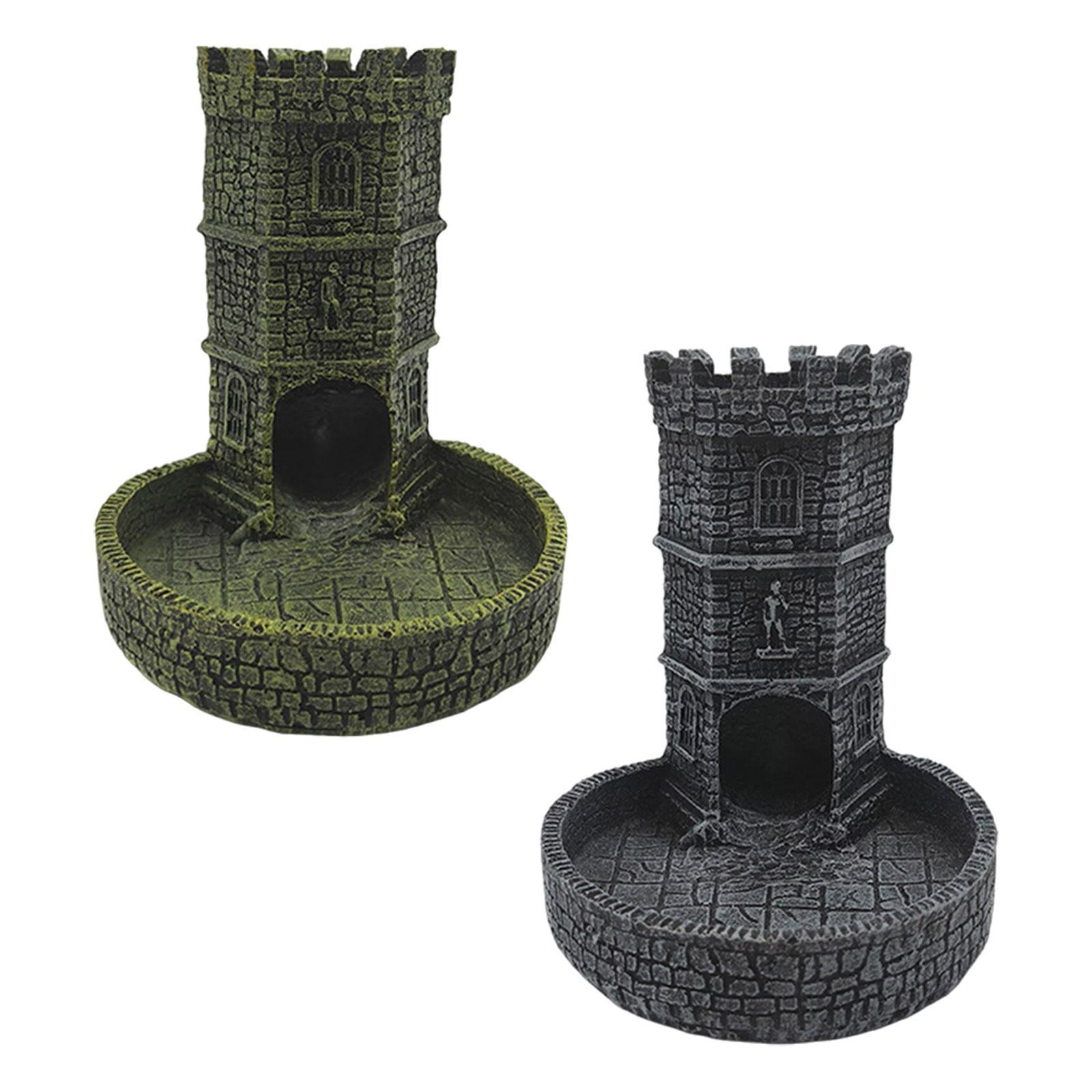 Castle Dice Tower Tabletop Rol - Dice Tower Wooden recension och pris