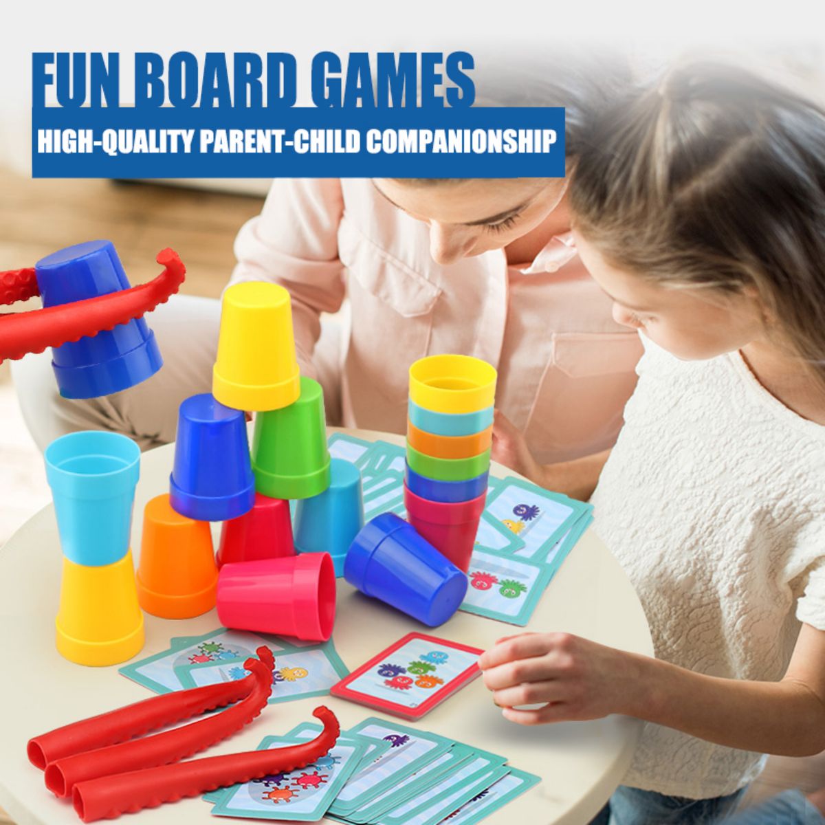 Crazy Octopus Parent-Child Int - Board Game Quick recension och pris