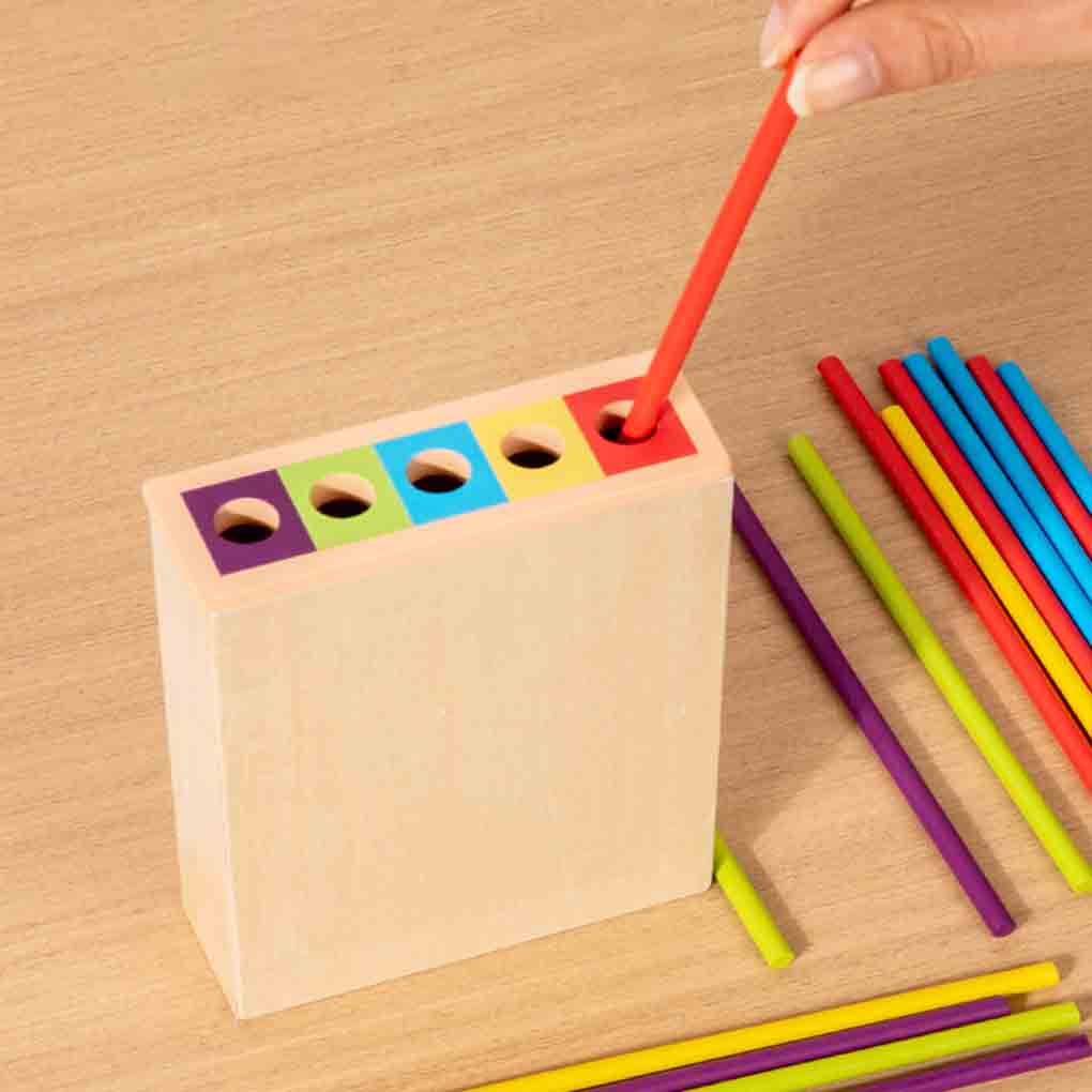 Wooden Stick Tower Toy With St - Dice Tower Wooden recension och pris