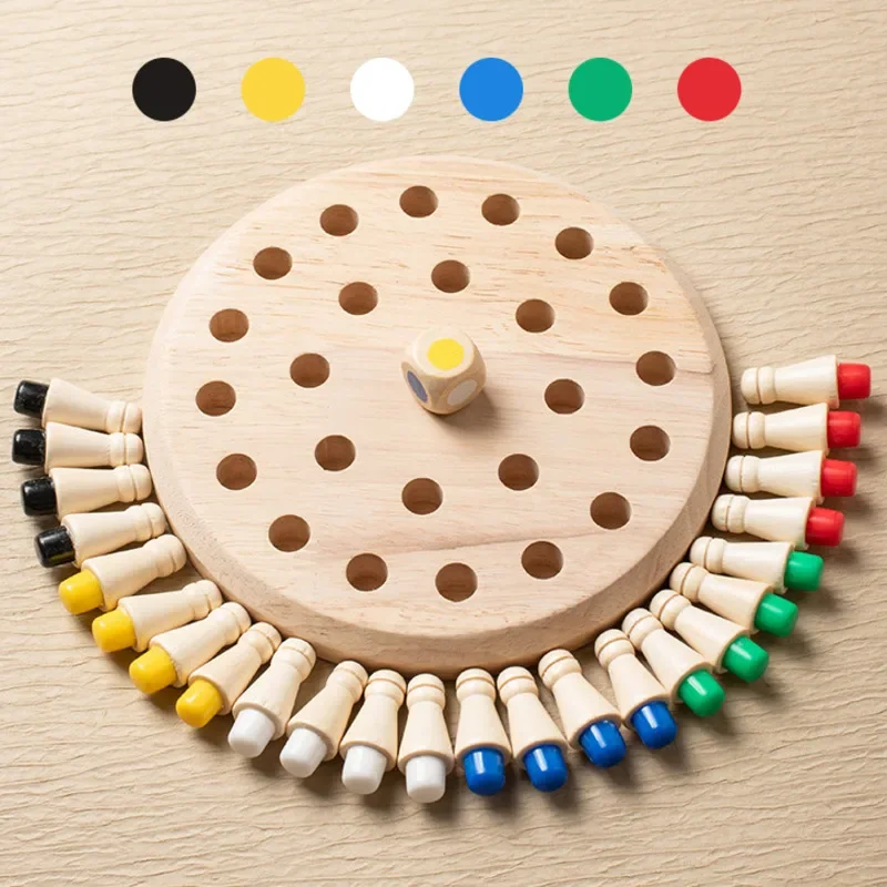 1PC Wooden Memory Match Stick  - Board Game Life recension och pris