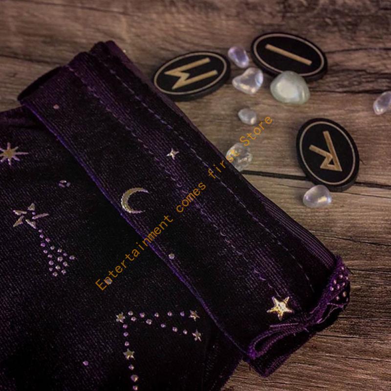 Flannel Tarot Bag Dices Drawst - Board Game Store recension och pris