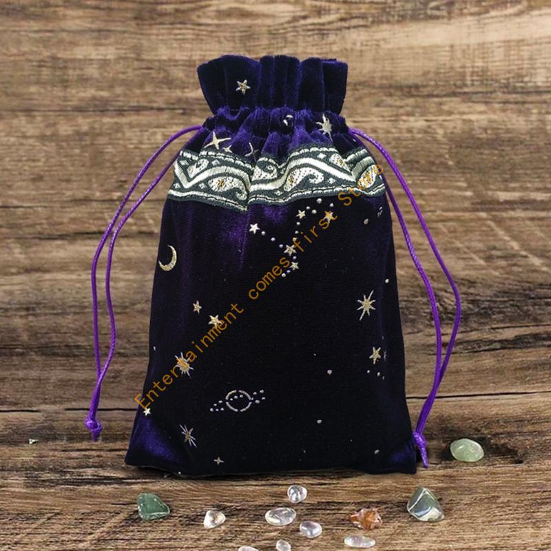 Flannel Tarot Bag Dices Drawst - Board Game Store recension och pris