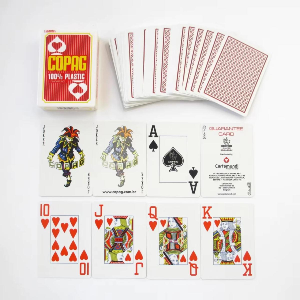 Copag Jumbo Face Plastic Marke - Board Game Ranking recension och pris