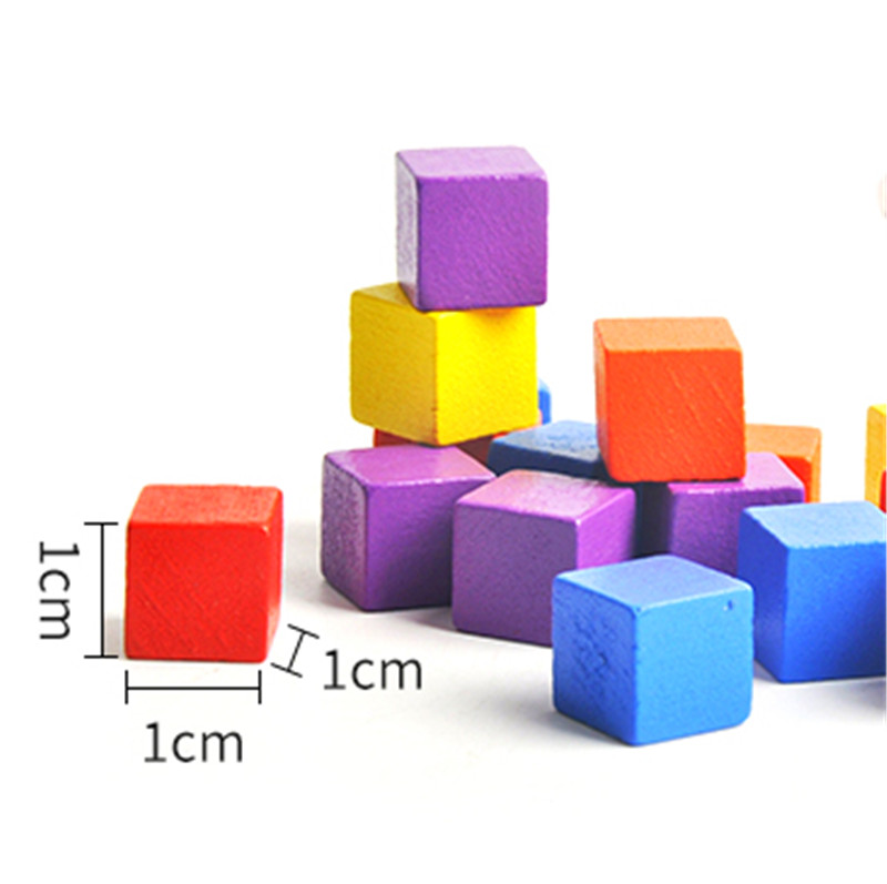50Pcs/lots 10mm Colorful Wood  - Dice Tower Wooden recension och pris