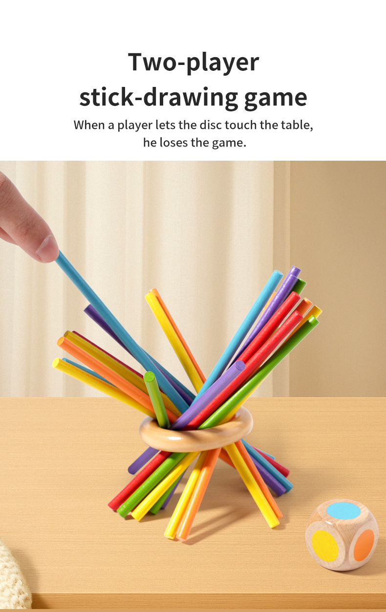 Educational Toy - Desktop Dice - Dice Tower Wooden recension och pris