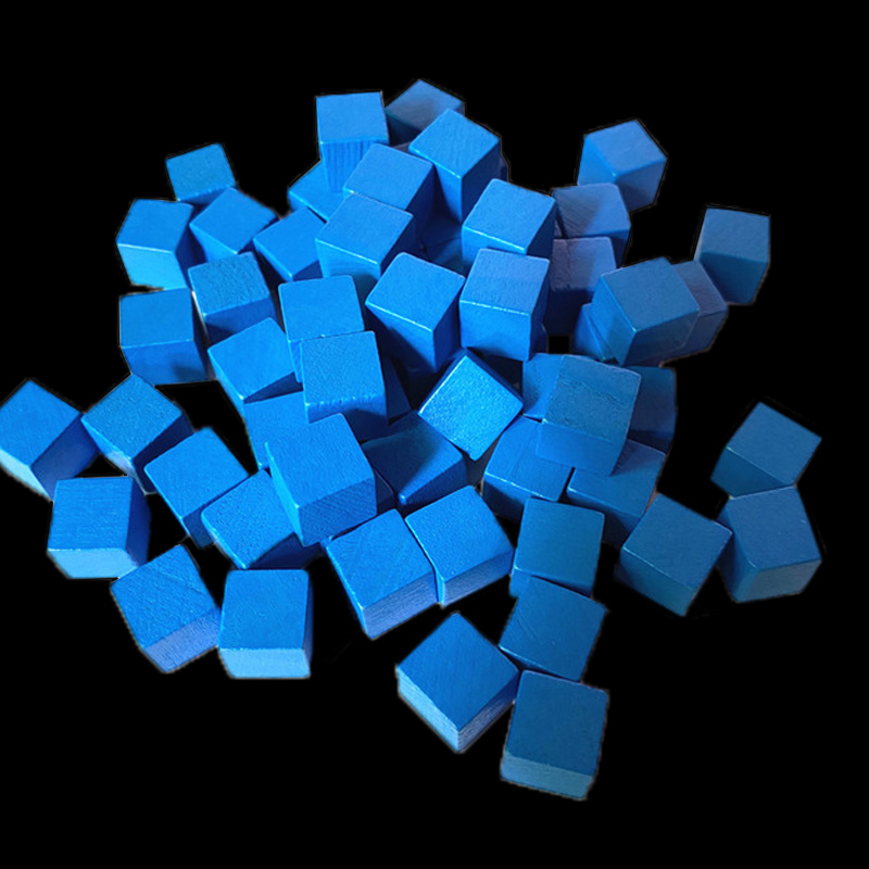 100Pcs/lots 14colors 10mm Cube - Dice Tower Wooden recension och pris