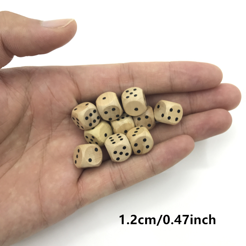 New 100 pcs pack games 12/16/2 - Dice Tower Wooden recension och pris