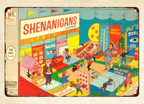 Shenanigans Board Game 1964 me - Board Game Store recension och pris