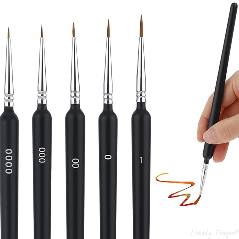 5/11Pcs Paint Brushes Set, Art - Miniature Painting Set recension och pris