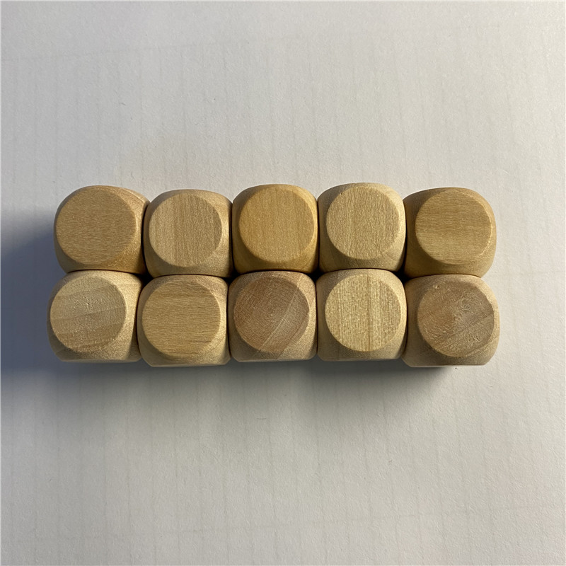 10pcs D6 6 Sided Blank Wood Di - Dice Tower Wooden recension och pris