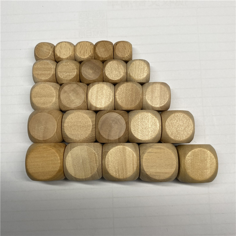 10pcs D6 6 Sided Blank Wood Di - Dice Tower Wooden recension och pris