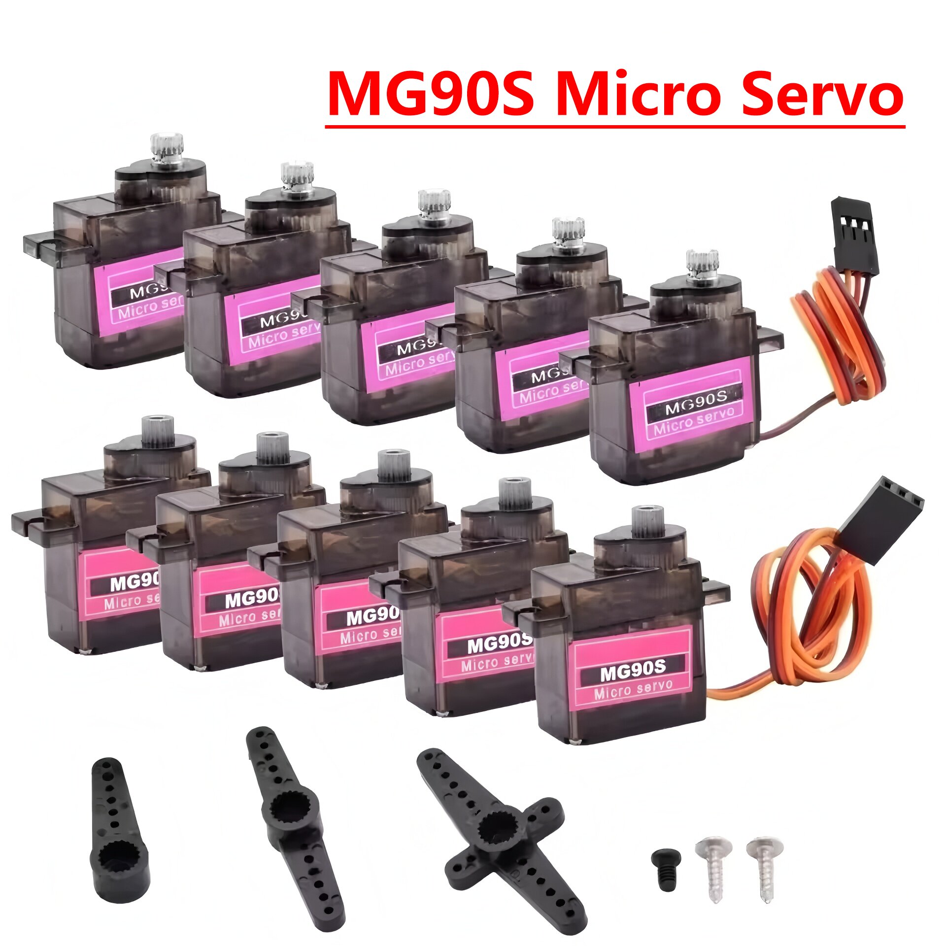 4/5/10/20pcs MG90S Micro Servo - Cooperative Card Game recension och pris