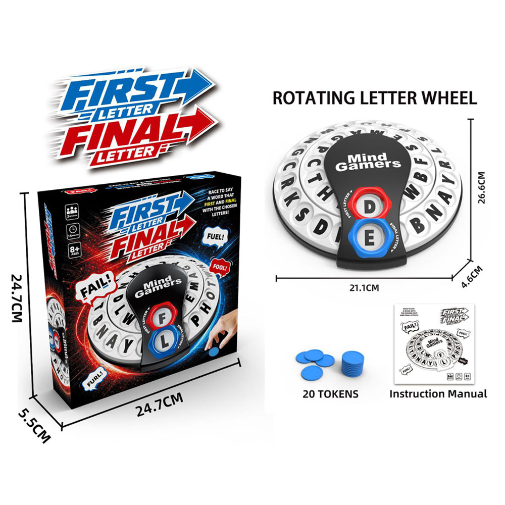Spin Quick Response Word Game  - Board Game Quick recension och pris