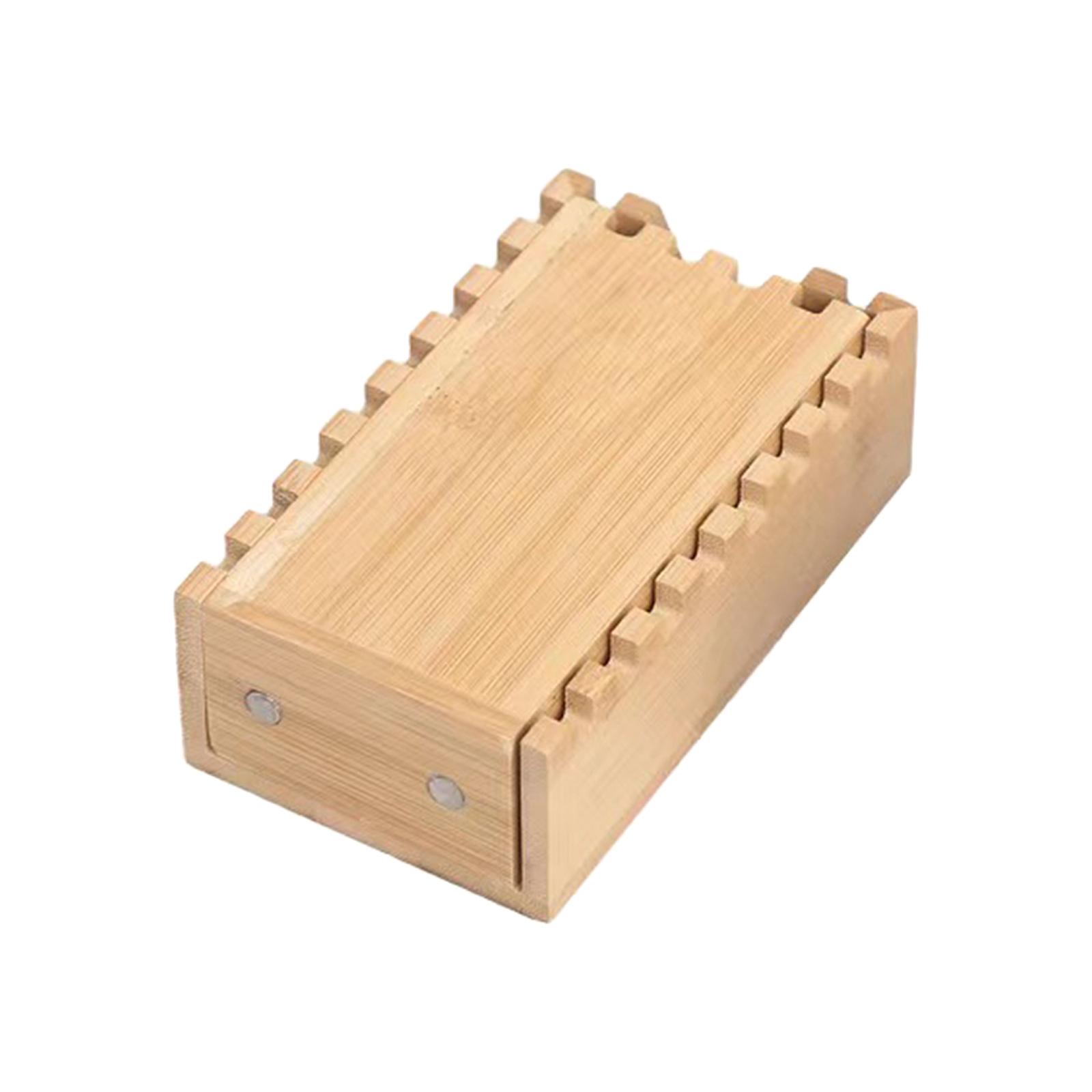 Bamboo Dice Tower Wooden Rolli - Dice Tower Wooden recension och pris
