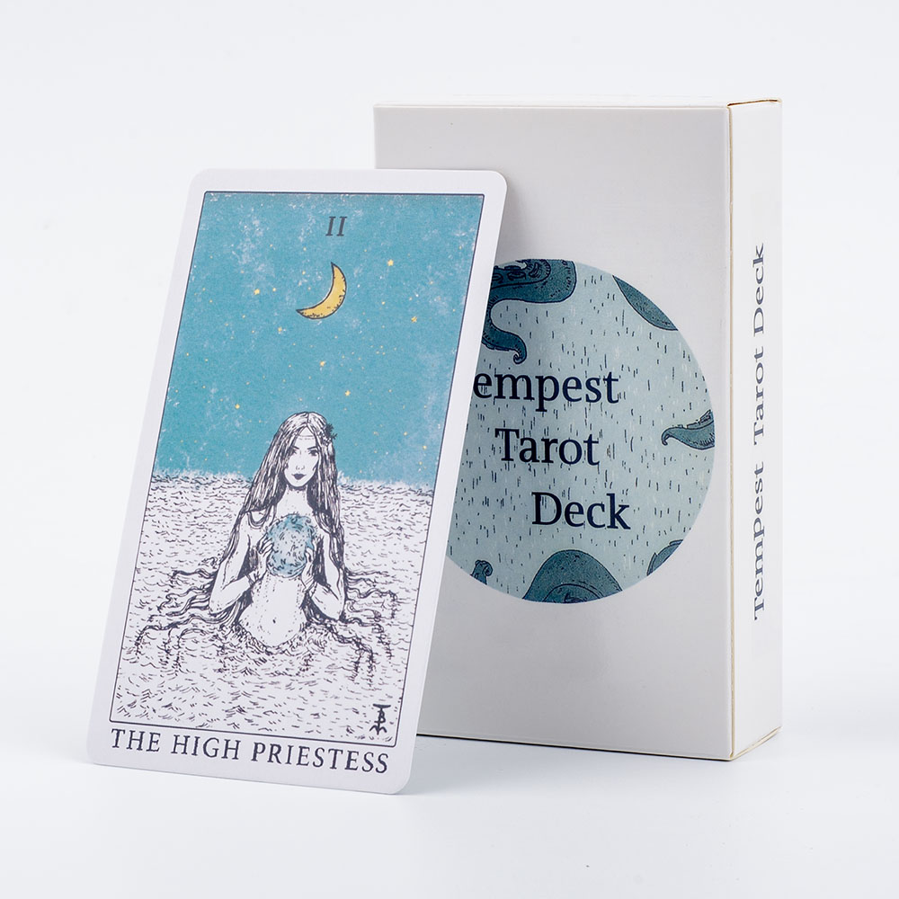 Ocean Themed Tempest Tarot  De - Board Game Life recension och pris