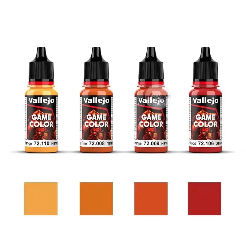 18m/ Bottle 4-color/set of Env - Miniature Painting Set recension och pris